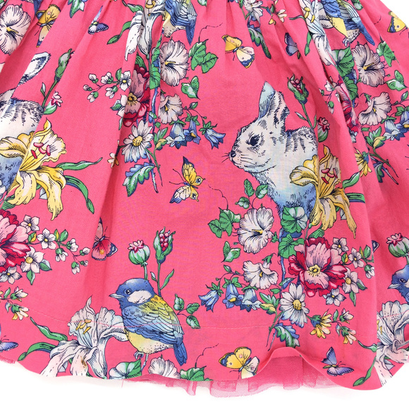 GAP Sarah Jessica Parker Pink Rabbit Dress XL - Picture 2 of 5